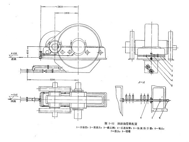 齒輪減速機示意圖