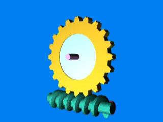 齒輪減速機的圓柱蝸桿傳動 