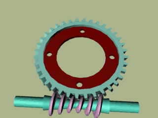 齒輪減速機的環面蝸桿傳動