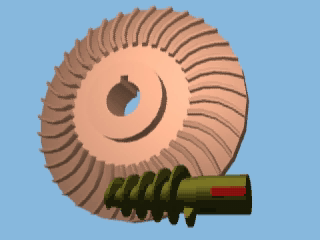 齒輪減速機的錐蝸桿傳動